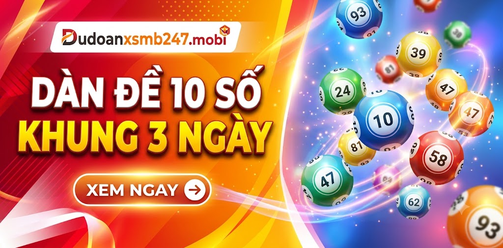 Dàn đề 10 số khung 3 ngày